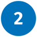 2 - Blue with Border 2 - Blue with Border